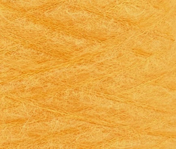 Zimpfer Wolle Selezione – Brushed-Garn aus Baby Yak und Kaschmir 360 m / 100 g col. Samtiges Mandarine